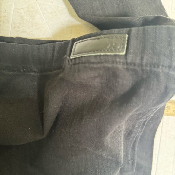 Joe's Ankle Zipper Jeans Jegging Black Cotton Stretch Skinny Pants Goth Witchy M - Picture 9 of 16